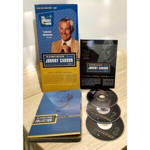Johnny Carson Ultimate Collection 3 DVD Set The Tonight Show Long Box 7 Hours